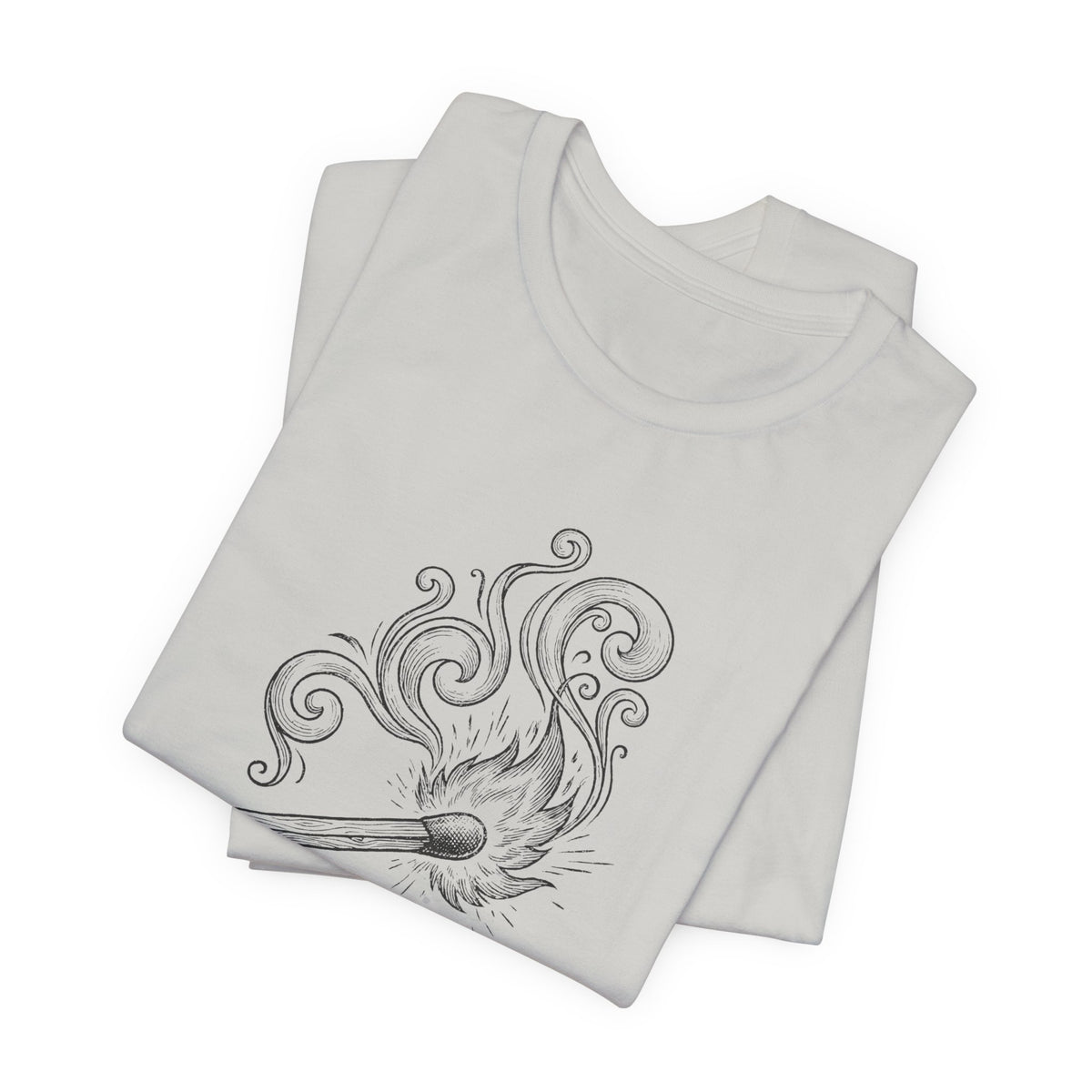 Campfire Spark Swirl | Nature Graphic Tee