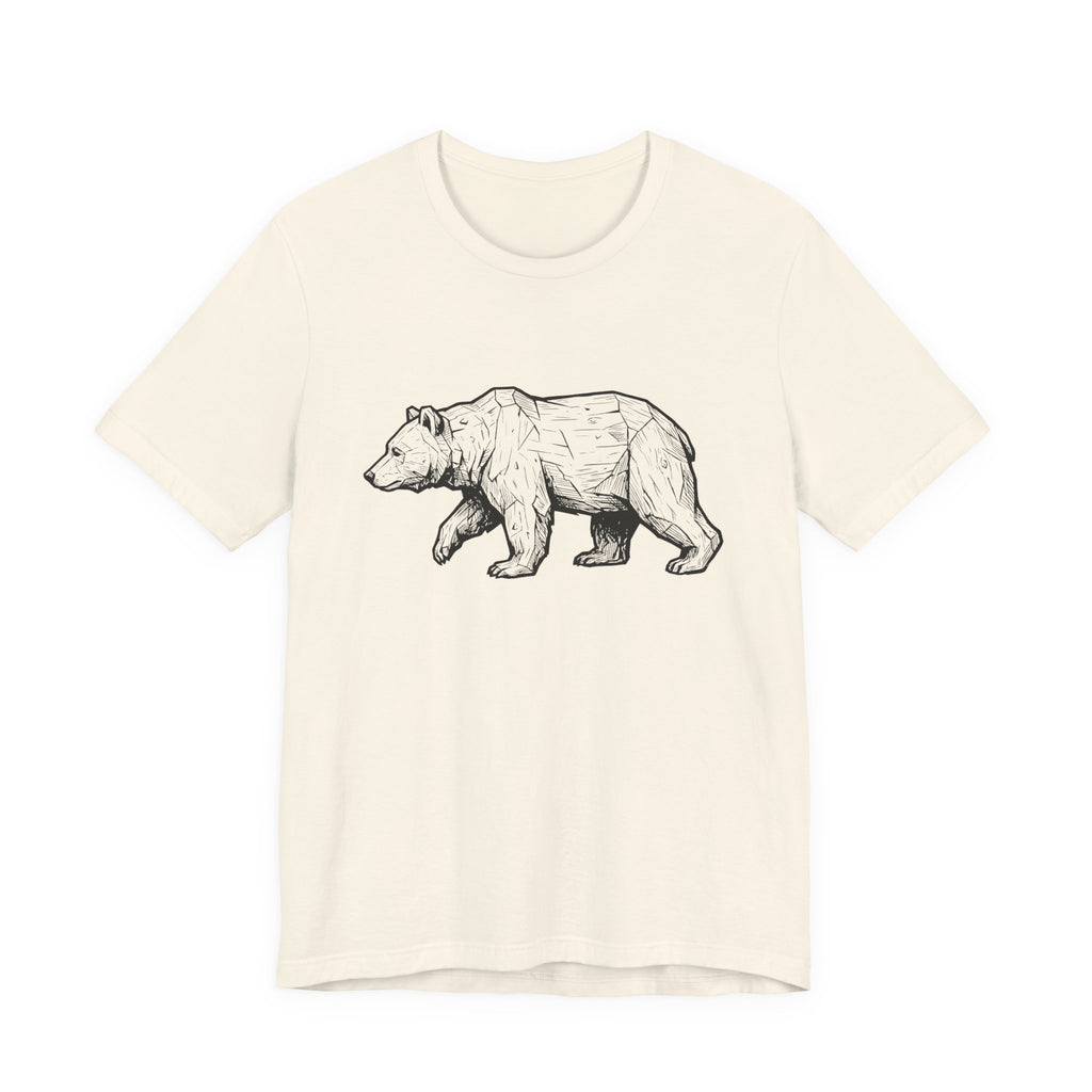 Grizzly Bear Sketch | Nature Graphic Tee