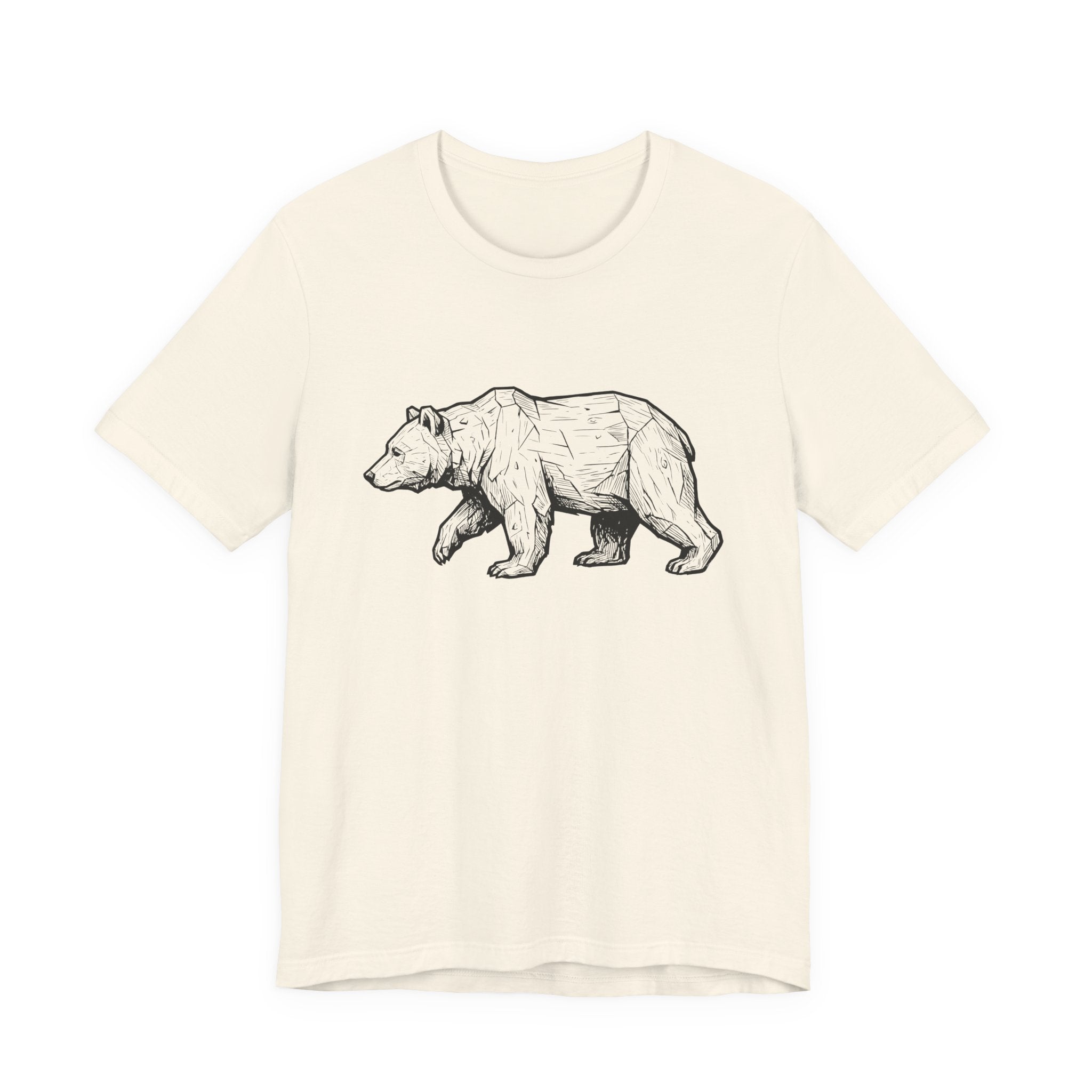 Grizzly Bear Sketch | Nature Graphic Tee