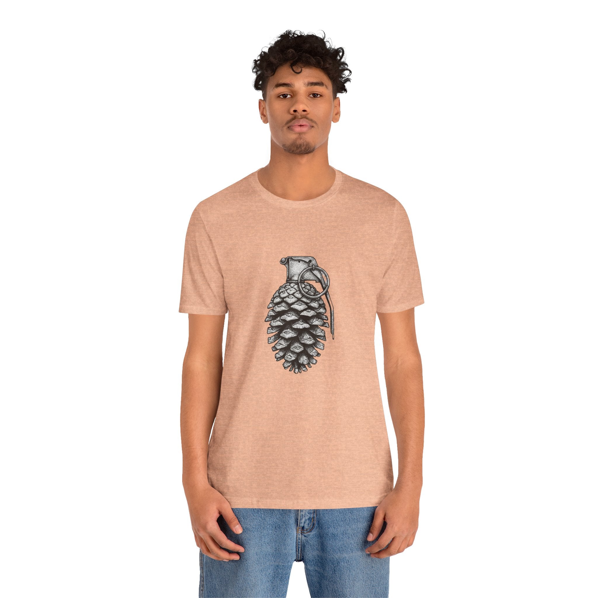 Pine Cone Grenade | Nature Graphic Tee