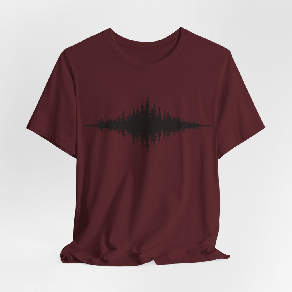 Forest Sound Wave | Nature Graphic Tee