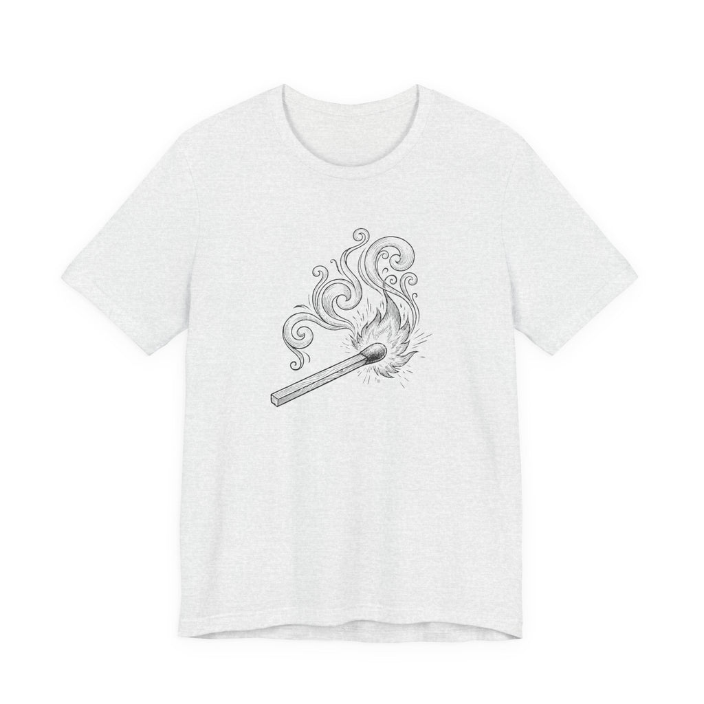 Campfire Spark Swirl | Nature Graphic Tee