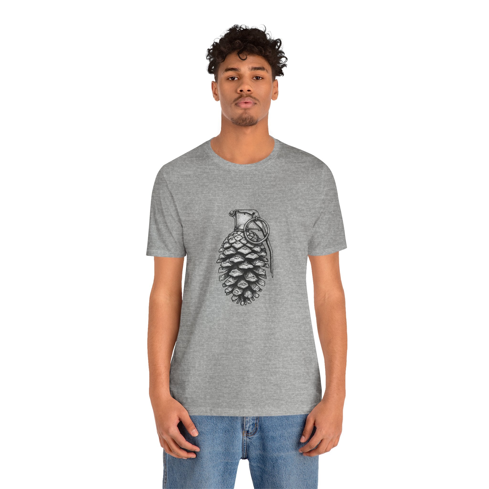Pine Cone Grenade | Nature Graphic Tee