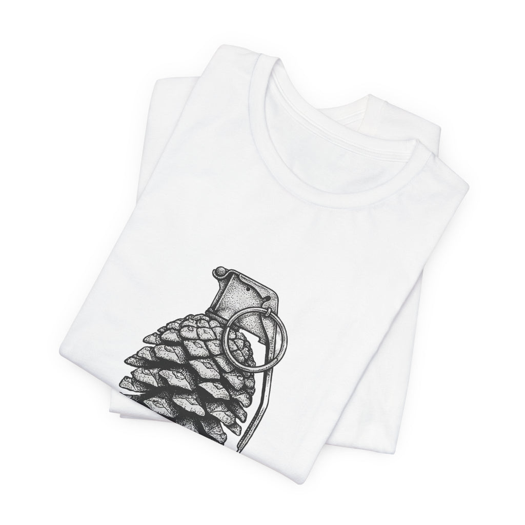 Pine Cone Grenade | Nature Graphic Tee