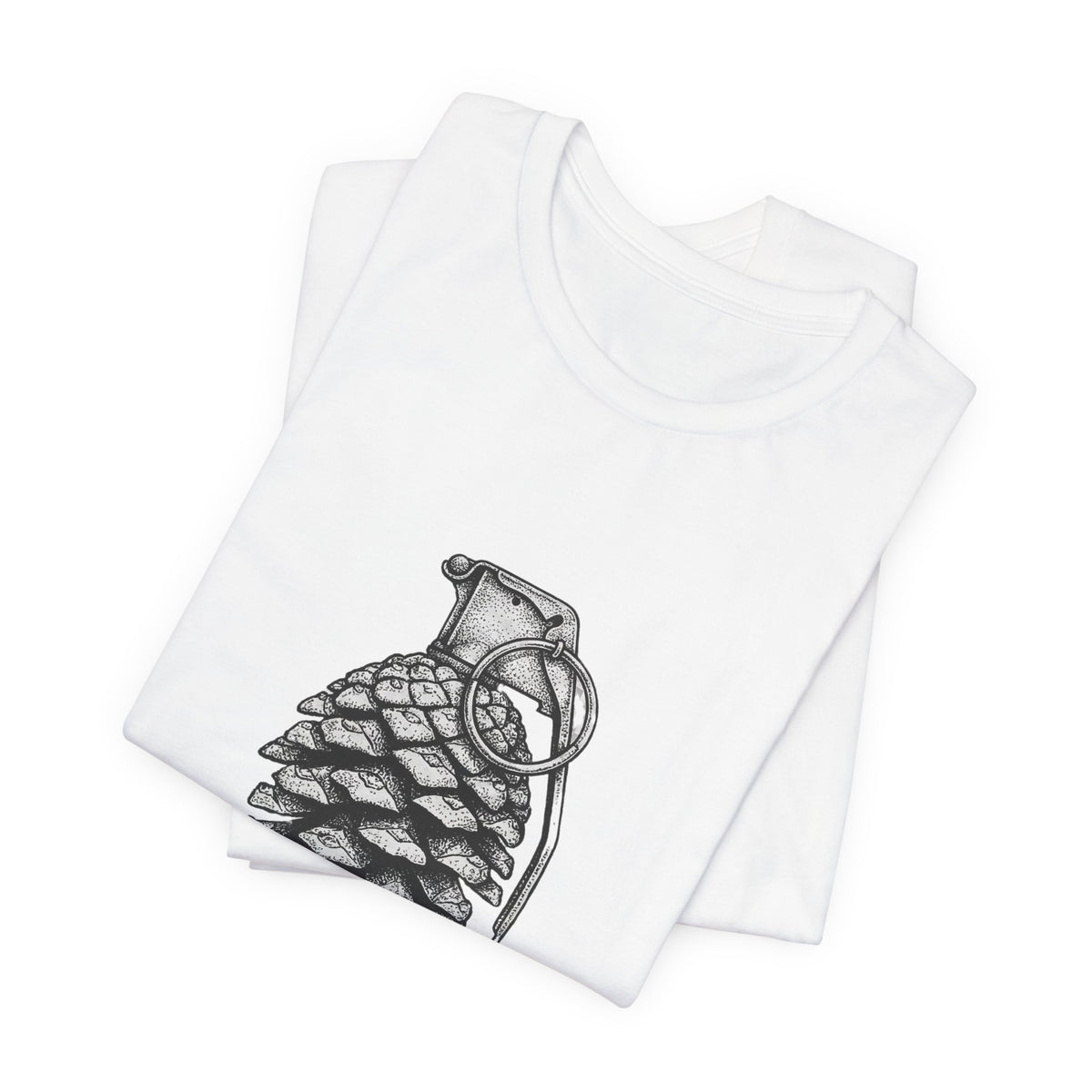 Pine Cone Grenade | Nature Graphic Tee