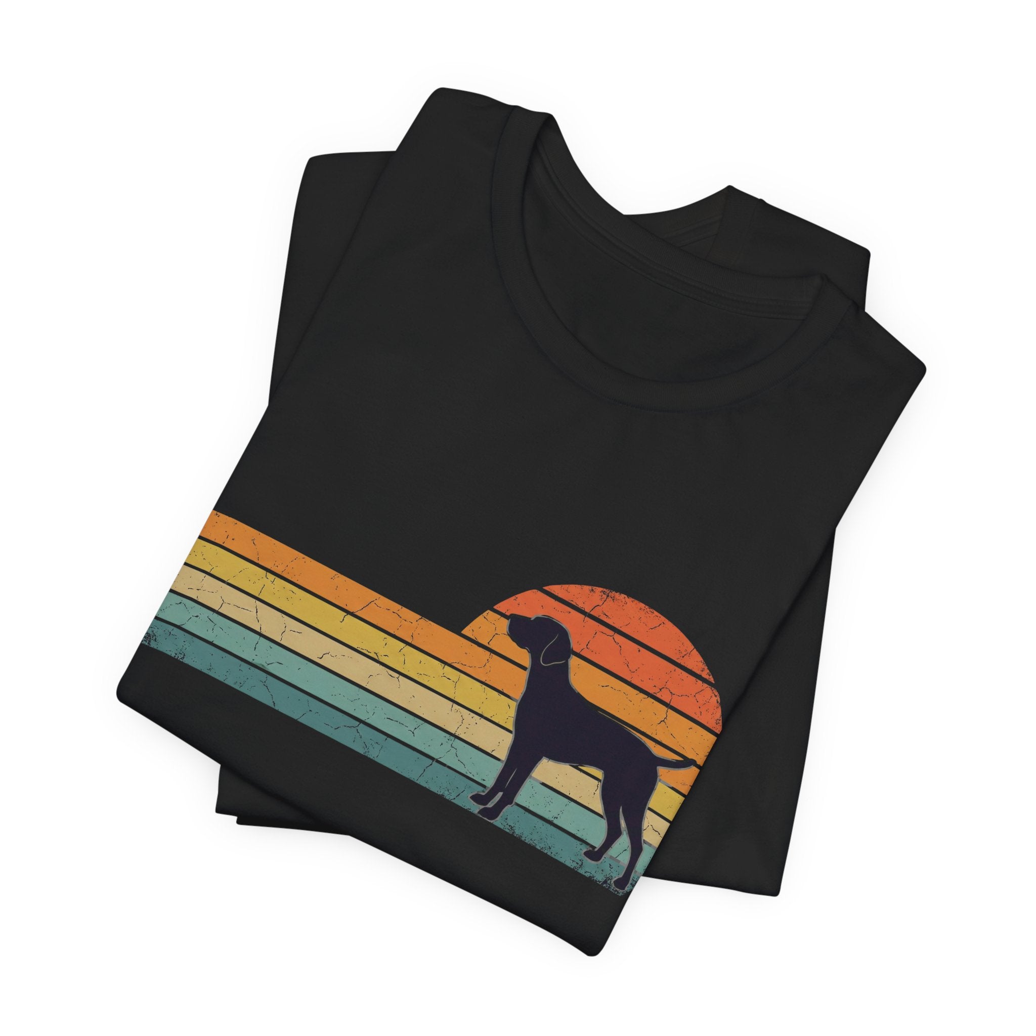 Retro Vizsla Sunset | Dog Lover Graphic Tee