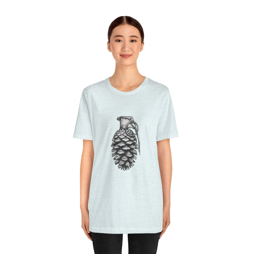 Pine Cone Grenade | Nature Graphic Tee