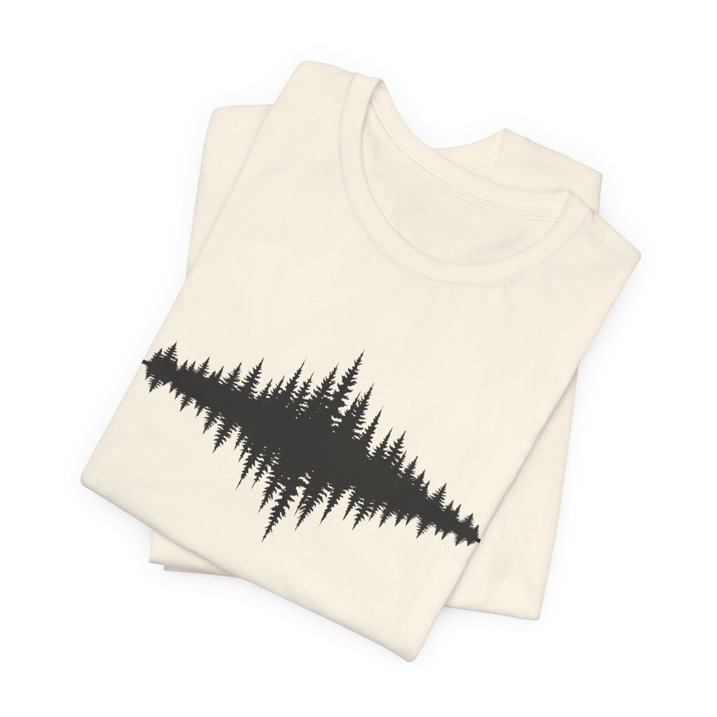 Forest Sound Wave | Nature Graphic Tee