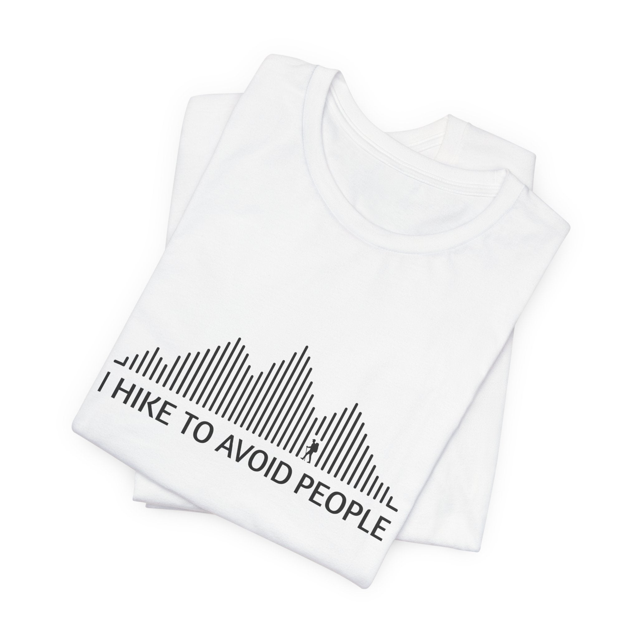 I Hike to Avoid People | Nature Graphic Tee