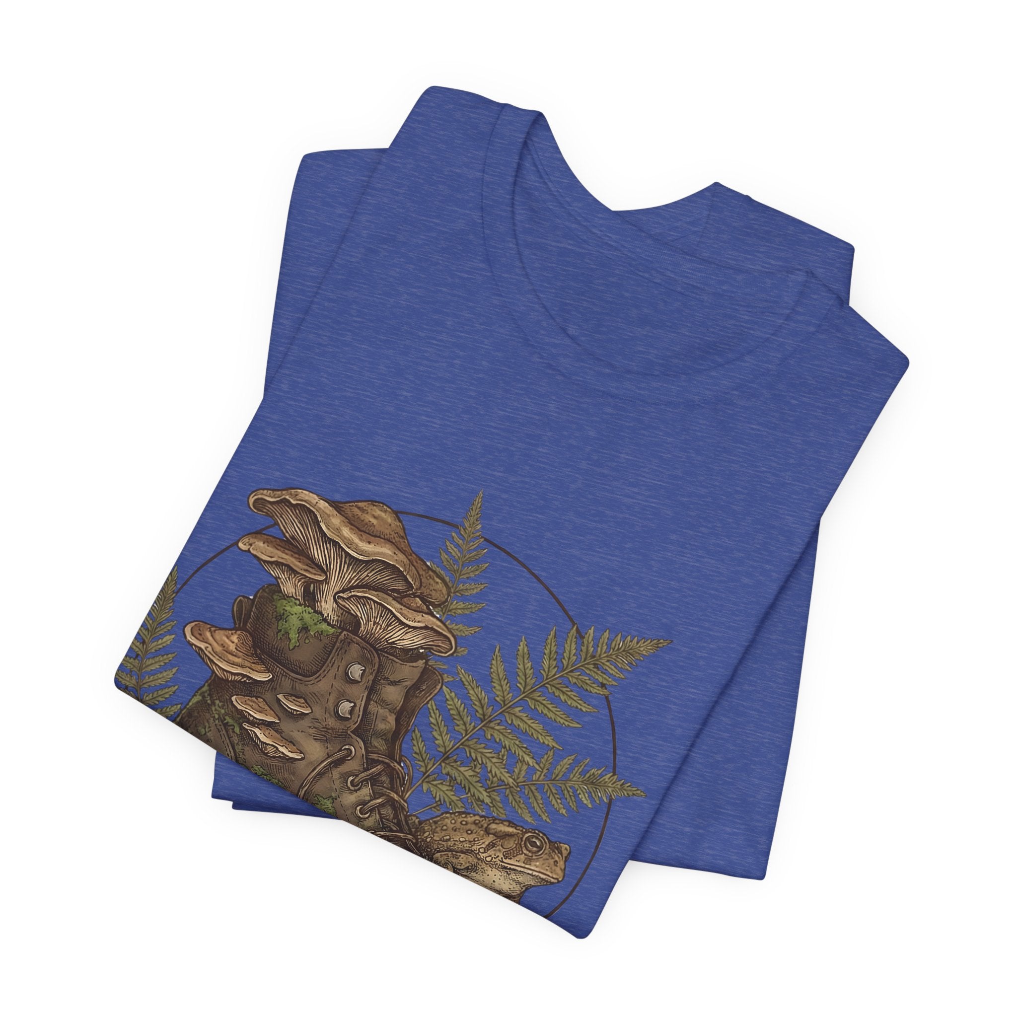Rot Is Life T‑Shirt — Woodland Mushroom Decay Graphic Tee