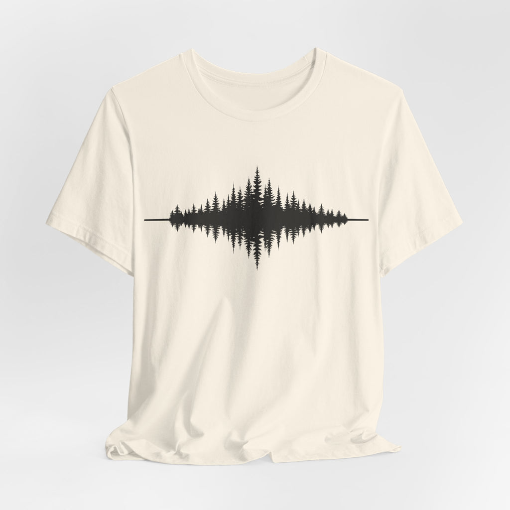 Forest Sound Wave | Nature Graphic Tee