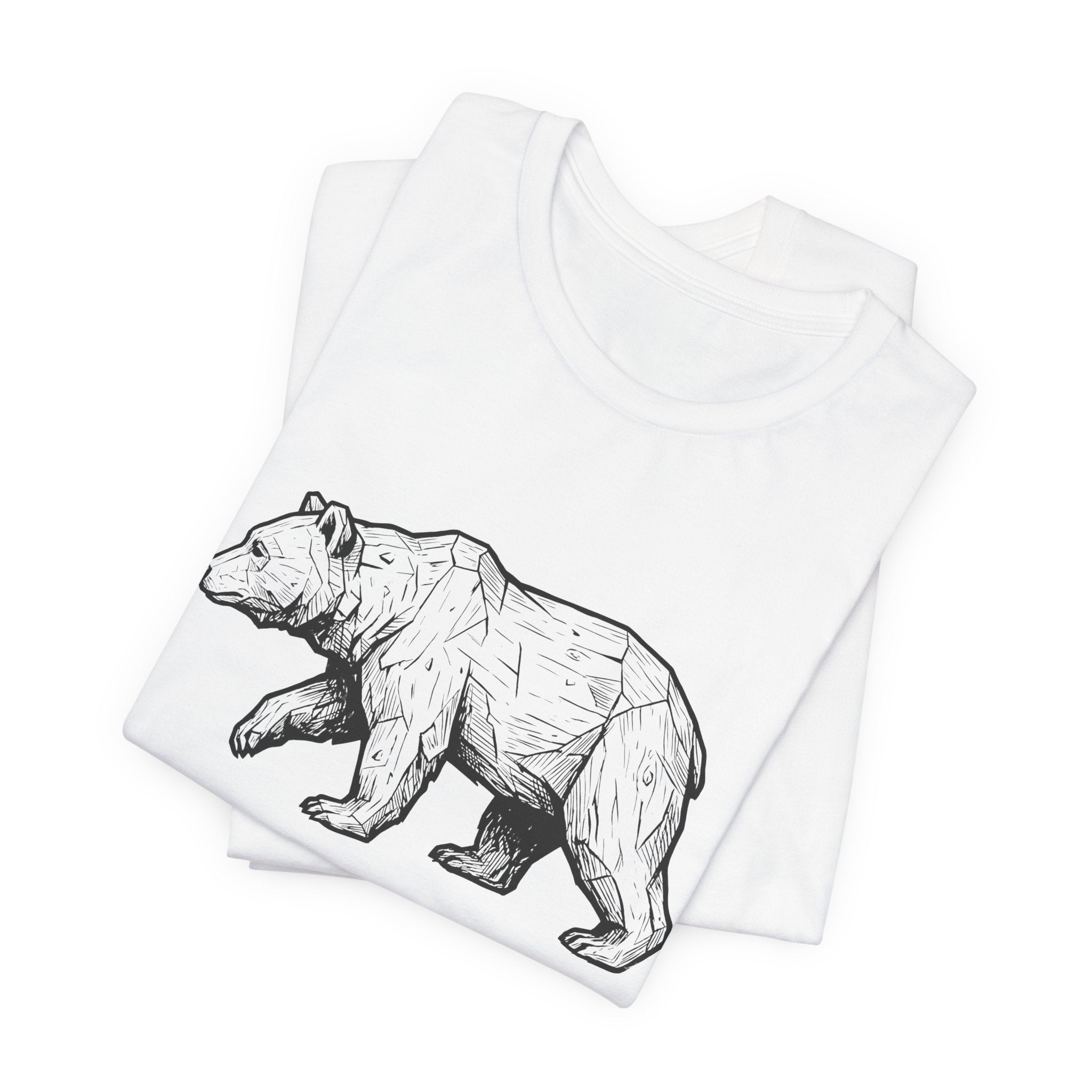 Grizzly Bear Sketch | Nature Graphic Tee