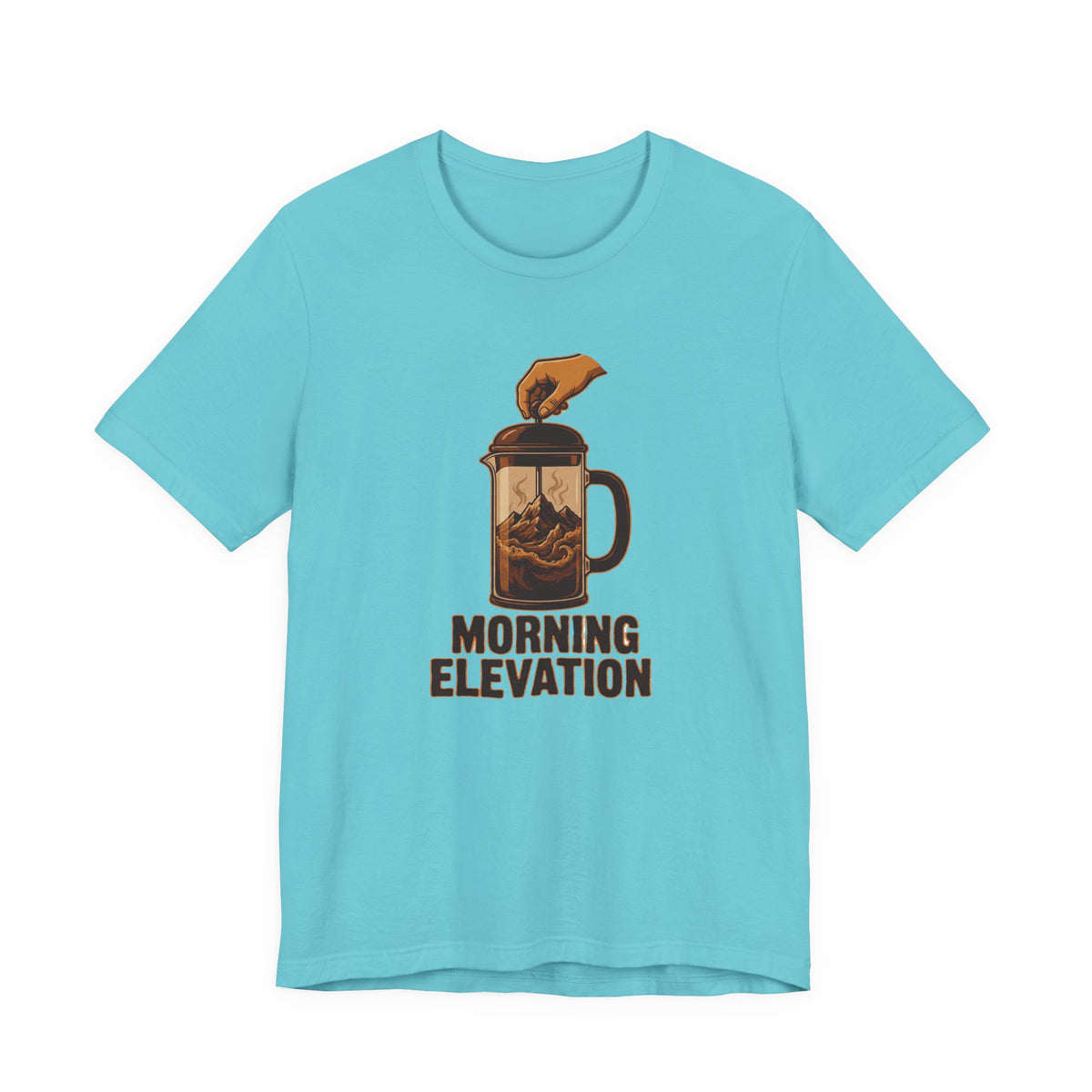 Morning Elevation | Coffee Mountain Graphic Tee