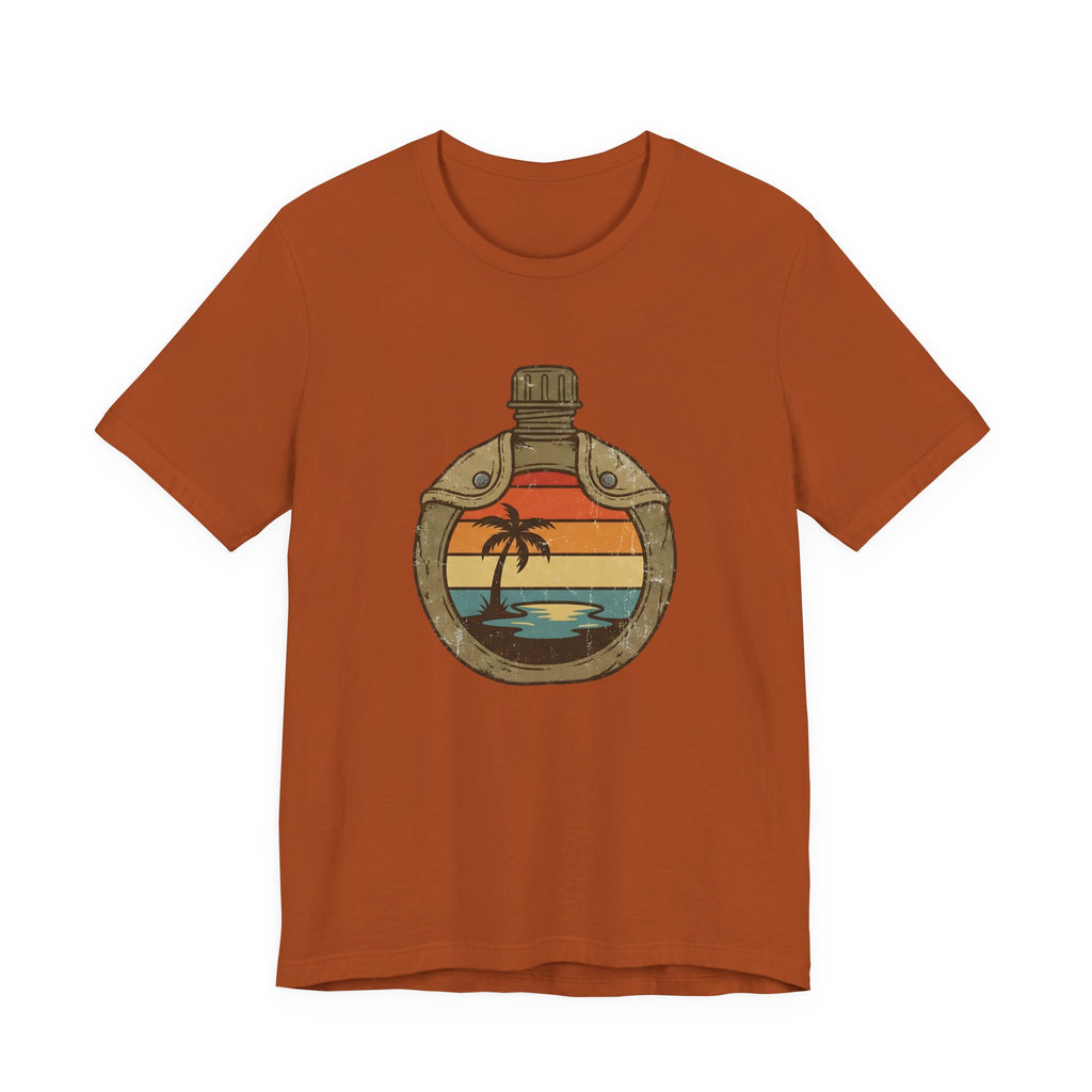 Tropical Island Canteen | Vintage Adventure Graphic Tee