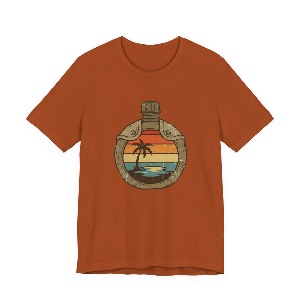 Tropical Island Canteen | Vintage Adventure Graphic Tee