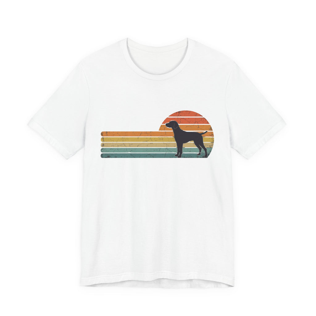 Retro Vizsla Sunset | Dog Lover Graphic Tee