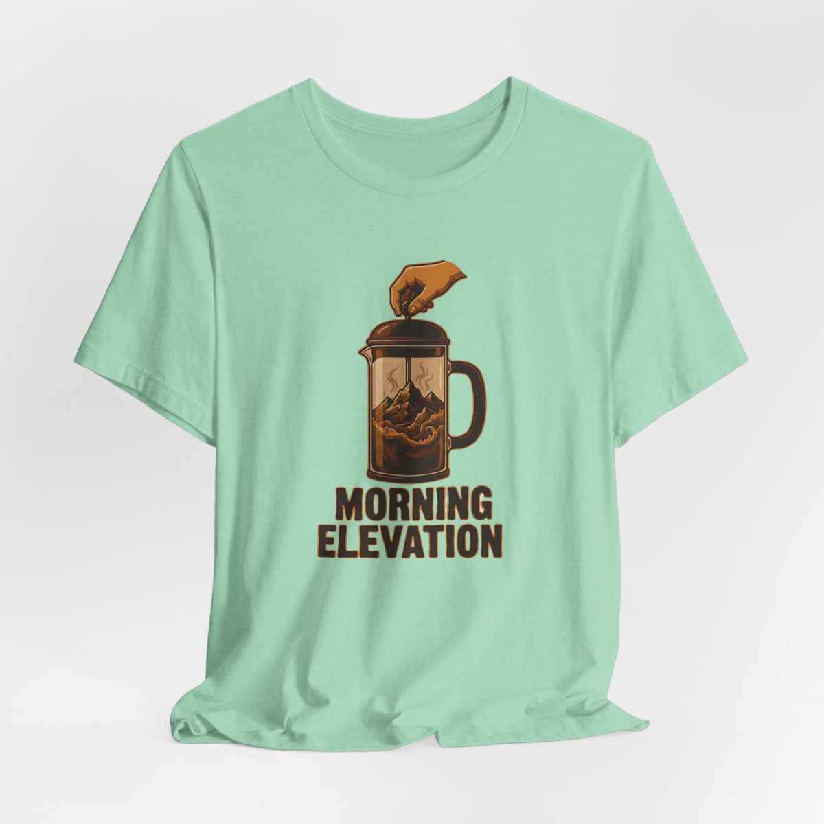 Morning Elevation | Coffee Mountain Graphic Tee