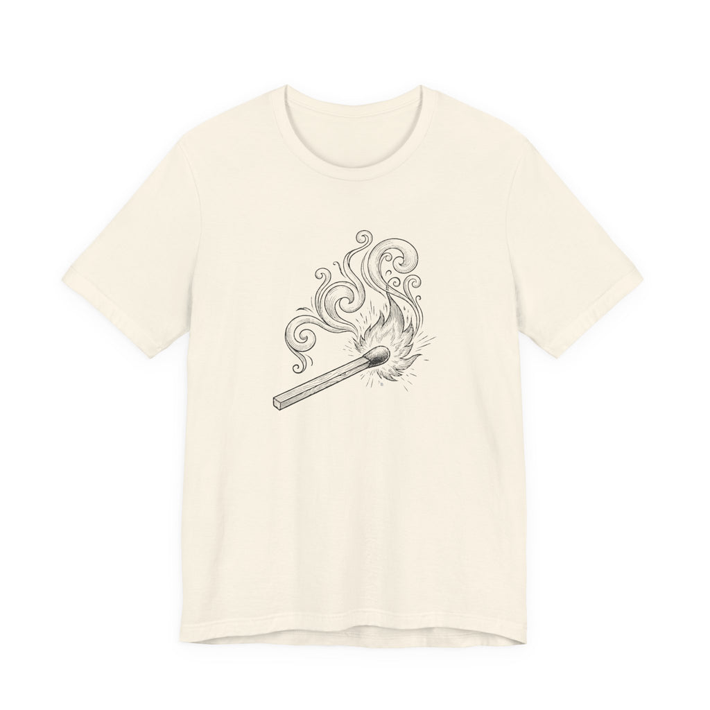 Campfire Spark Swirl | Nature Graphic Tee