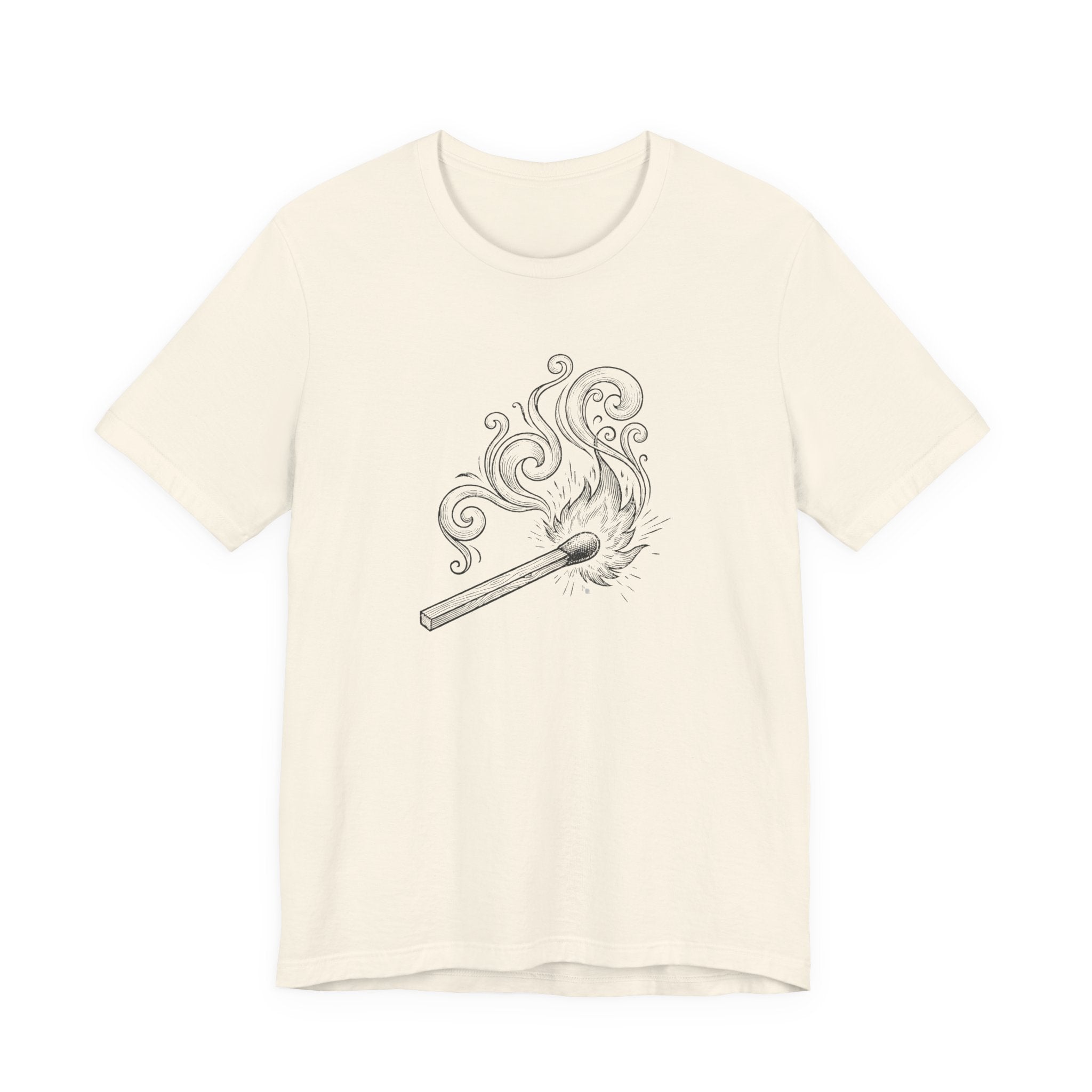 Campfire Spark Swirl | Nature Graphic Tee