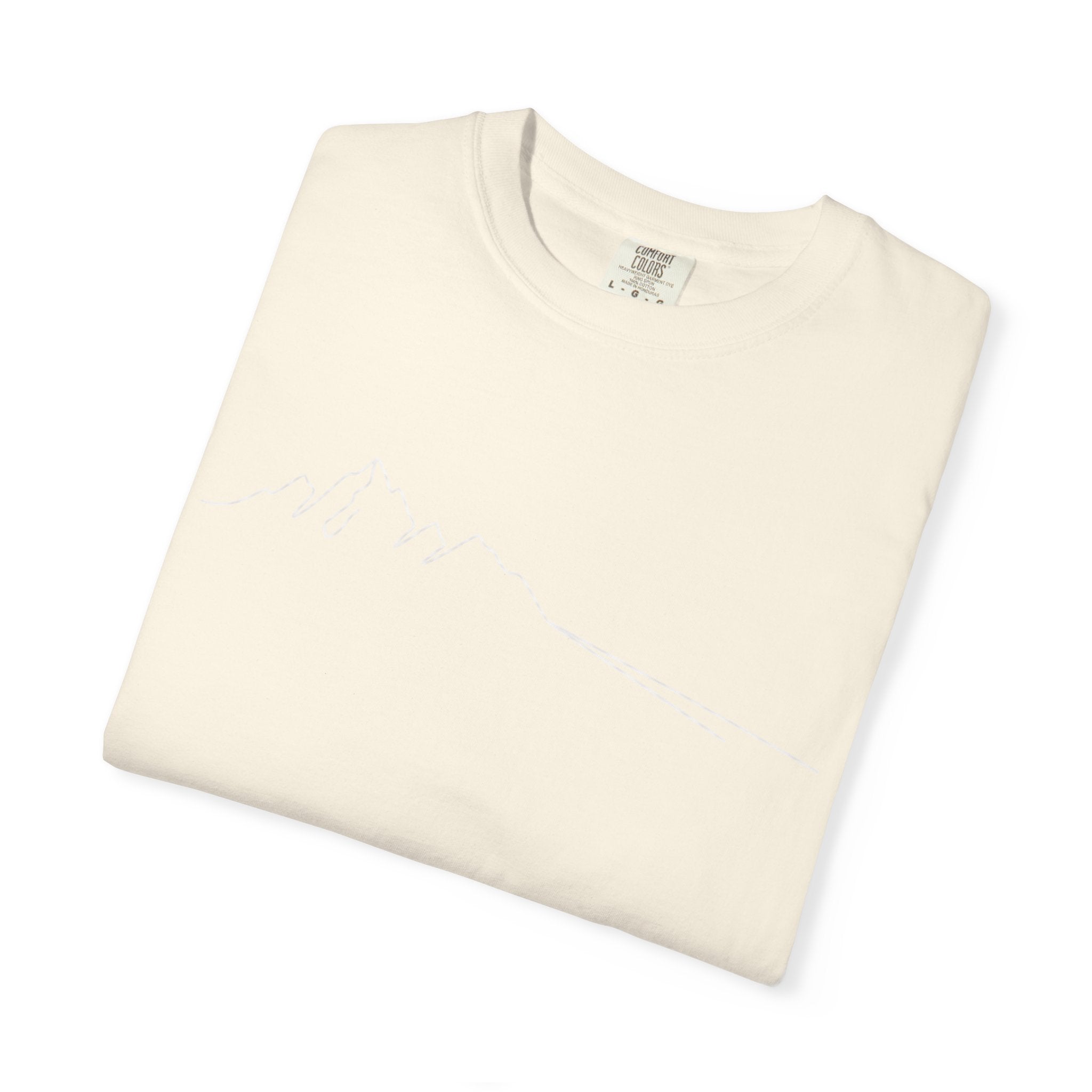 Mountain Outline T-Shirt — Minimalist Hiking Tee