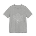 Maple Leaf Line Art | Nature Graphic Tee
