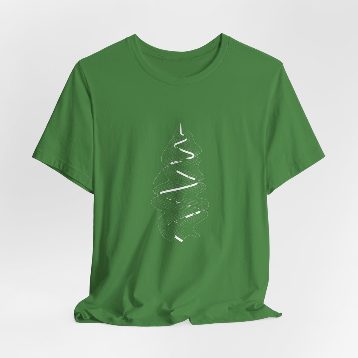 Switchback Trail | Minimalist Topo Line Art Graphic Tee