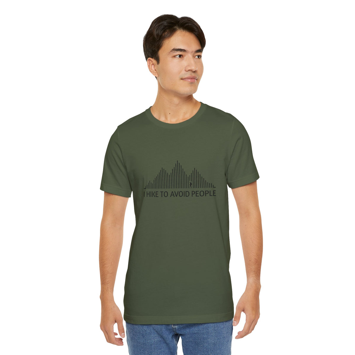 I Hike to Avoid People | Nature Graphic Tee