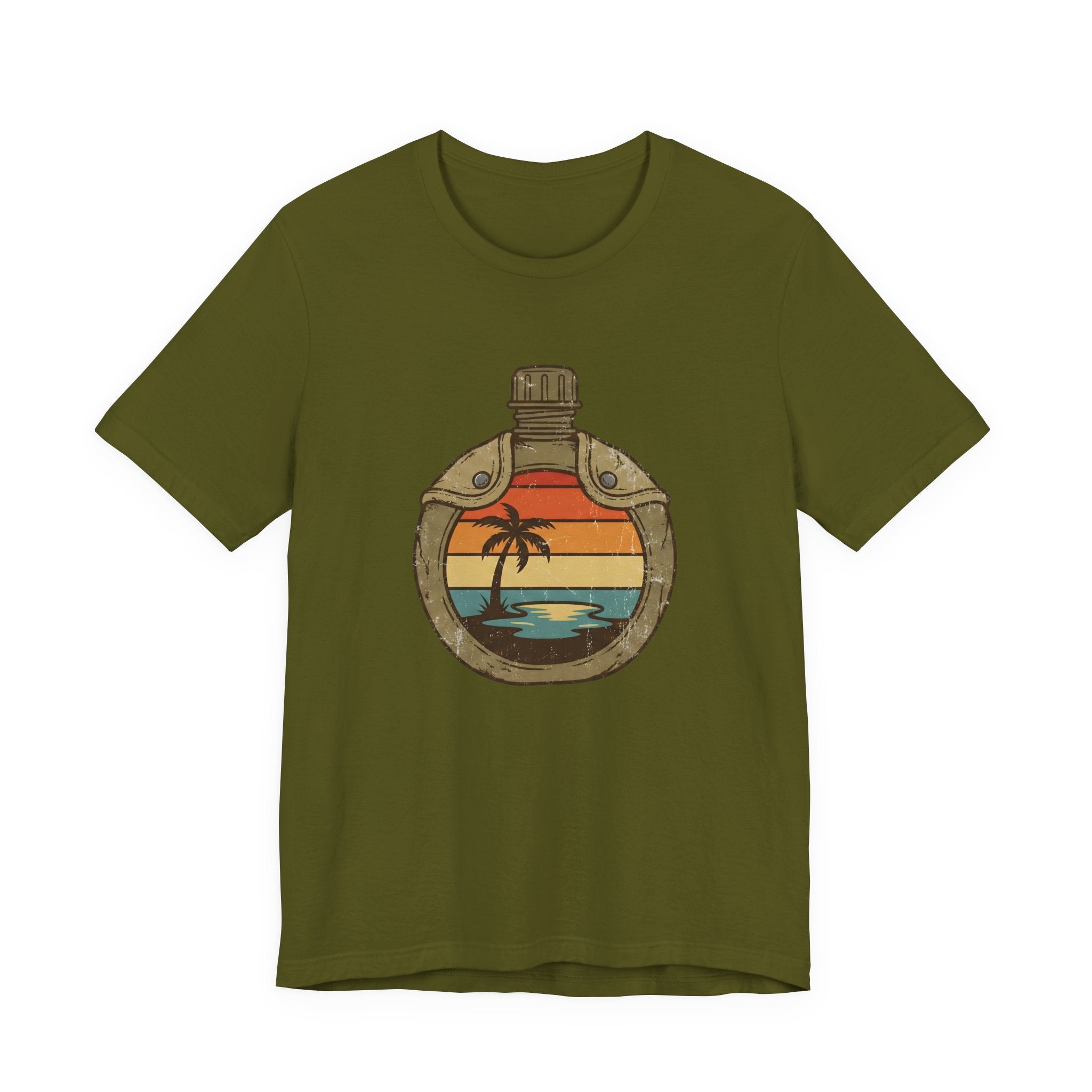 Tropical Island Canteen | Vintage Adventure Graphic Tee