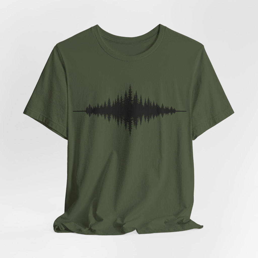 Forest Sound Wave | Nature Graphic Tee