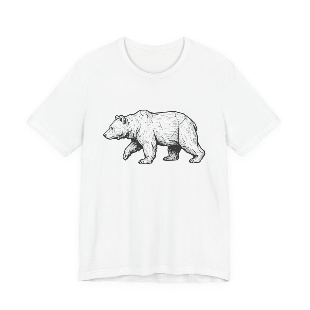 Grizzly Bear Sketch | Nature Graphic Tee