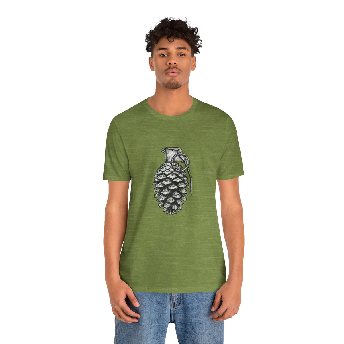 Pine Cone Grenade | Nature Graphic Tee