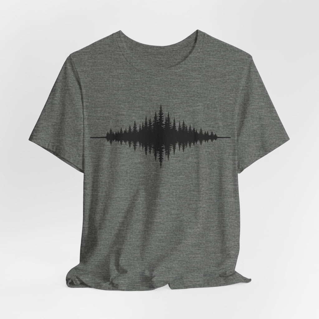 Forest Sound Wave | Nature Graphic Tee
