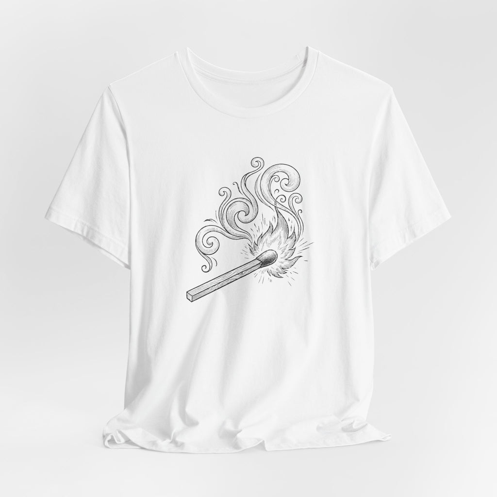 Campfire Spark Swirl | Nature Graphic Tee