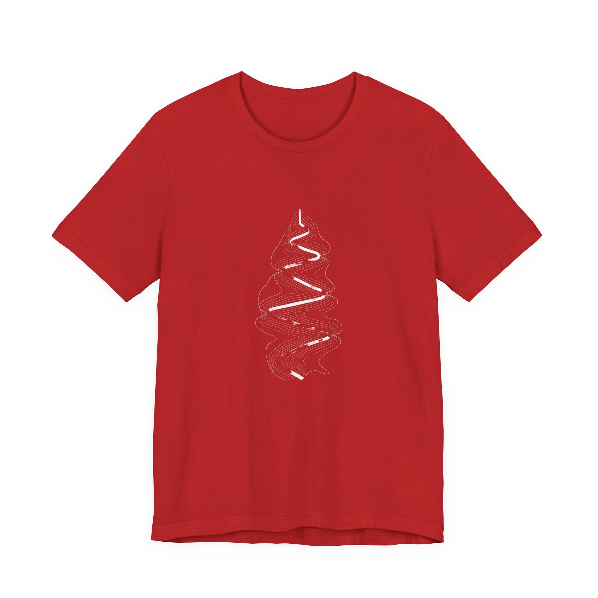 Switchback Trail | Minimalist Topo Line Art Graphic Tee