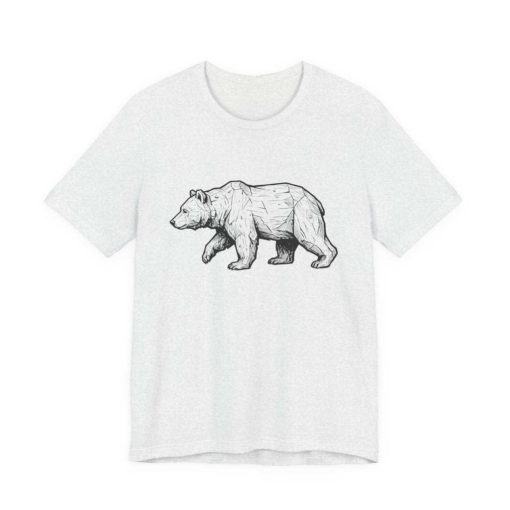 Grizzly Bear Sketch | Nature Graphic Tee