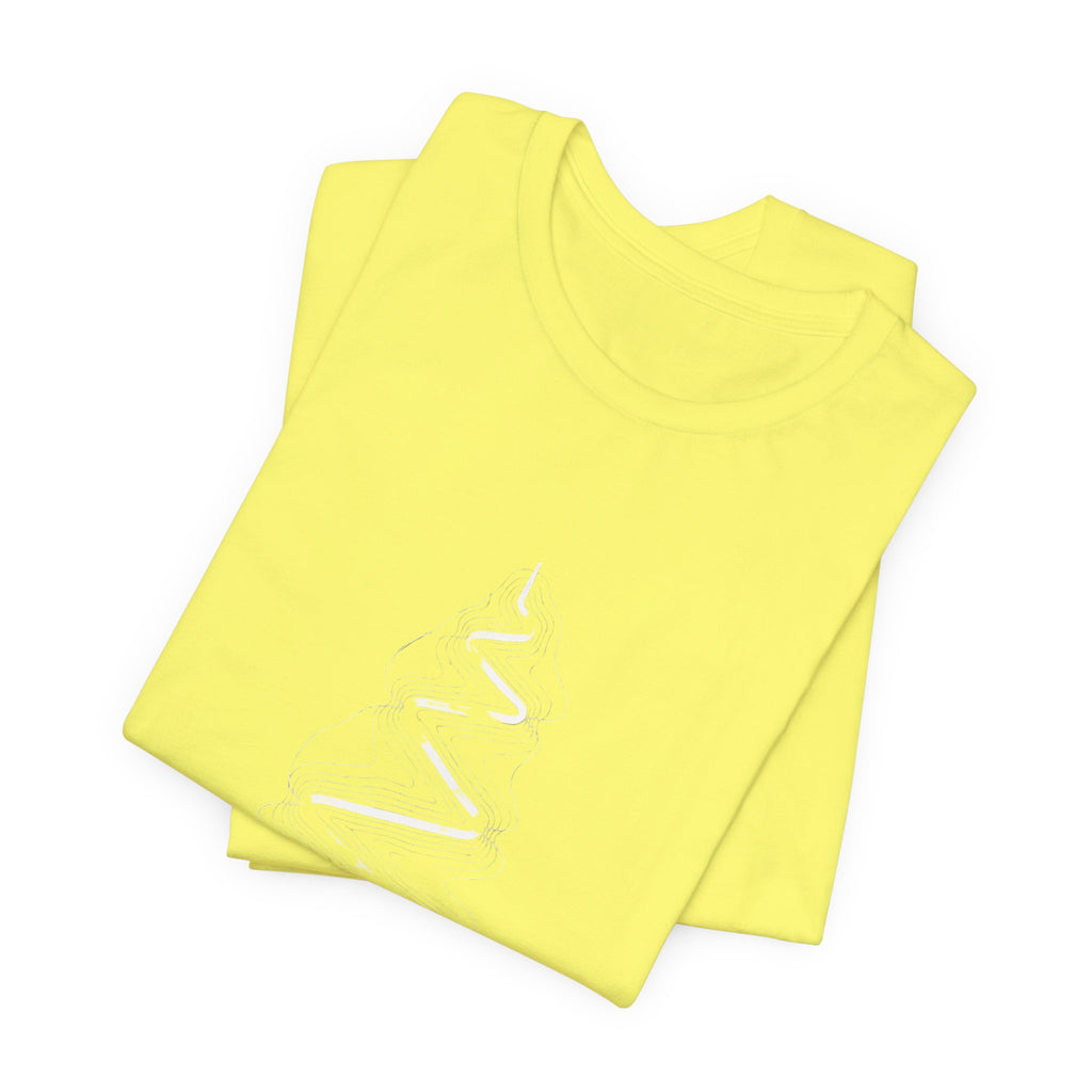 Switchback Trail | Minimalist Topo Line Art Graphic Tee