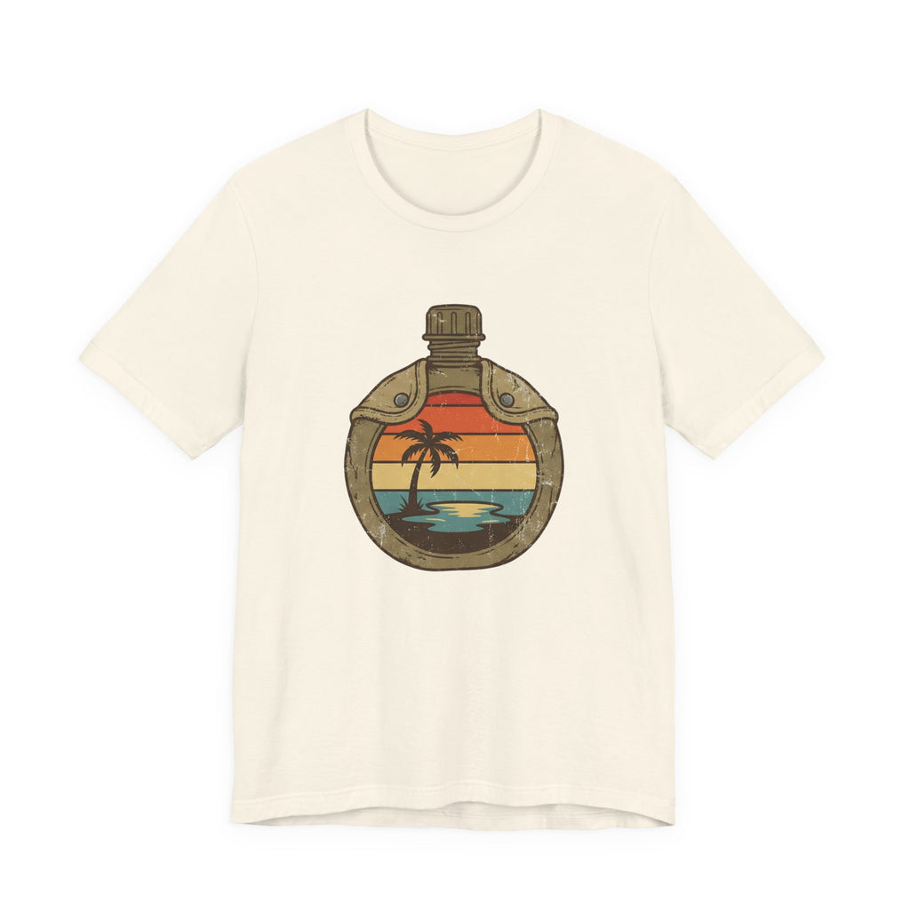 Tropical Island Canteen | Vintage Adventure Graphic Tee