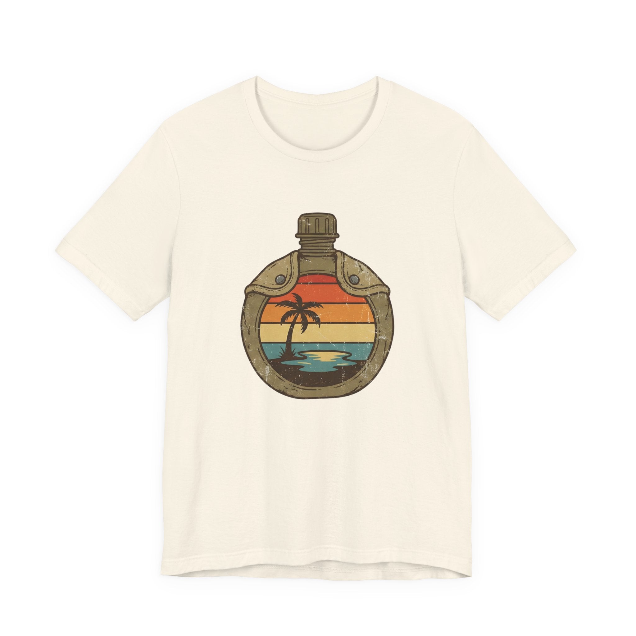 Tropical Island Canteen | Vintage Adventure Graphic Tee