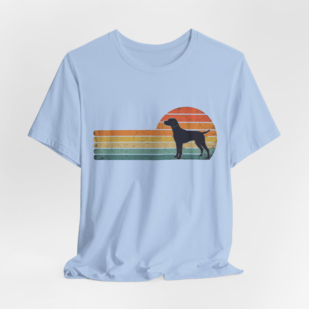 Retro Vizsla Sunset | Dog Lover Graphic Tee