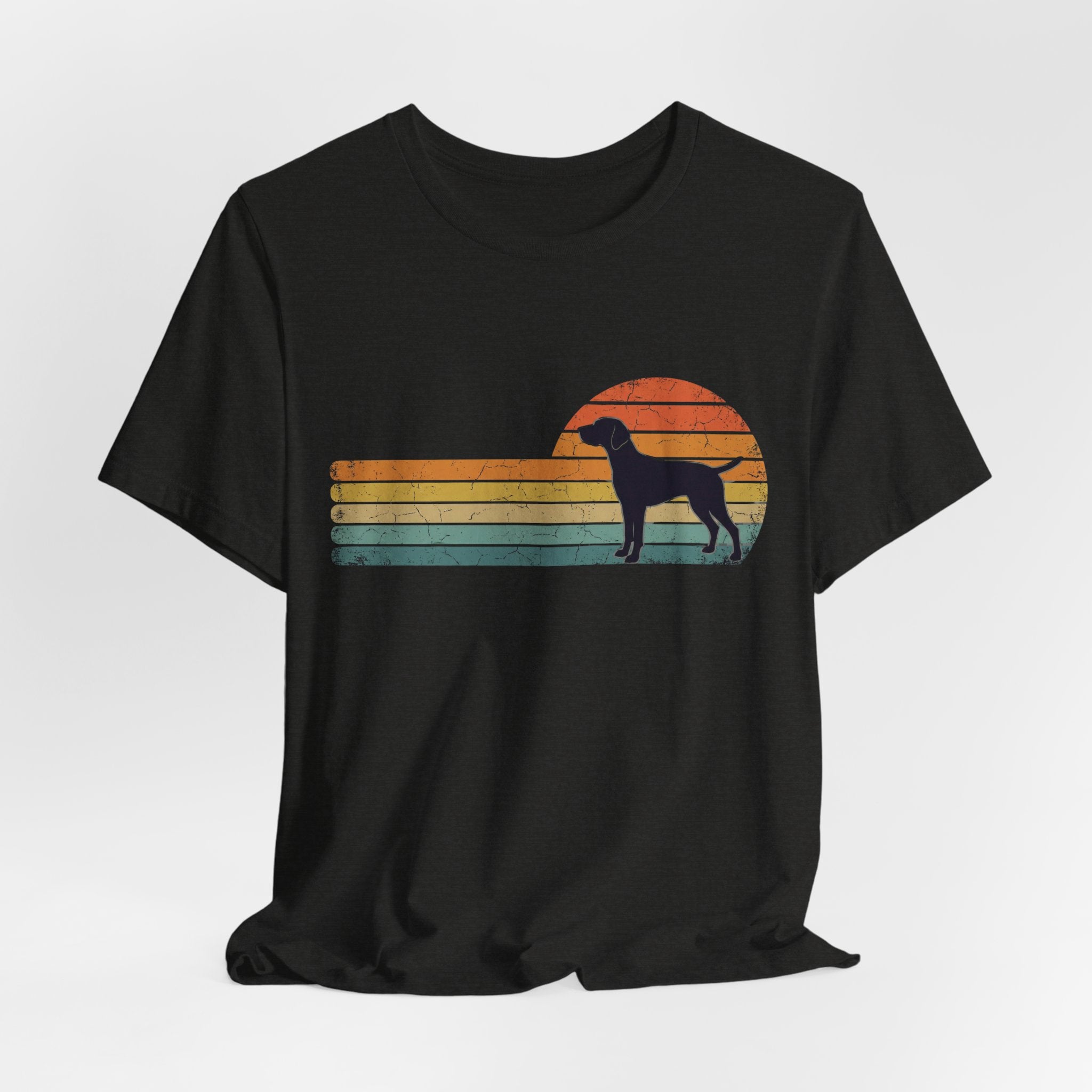 Retro Vizsla Sunset | Dog Lover Graphic Tee