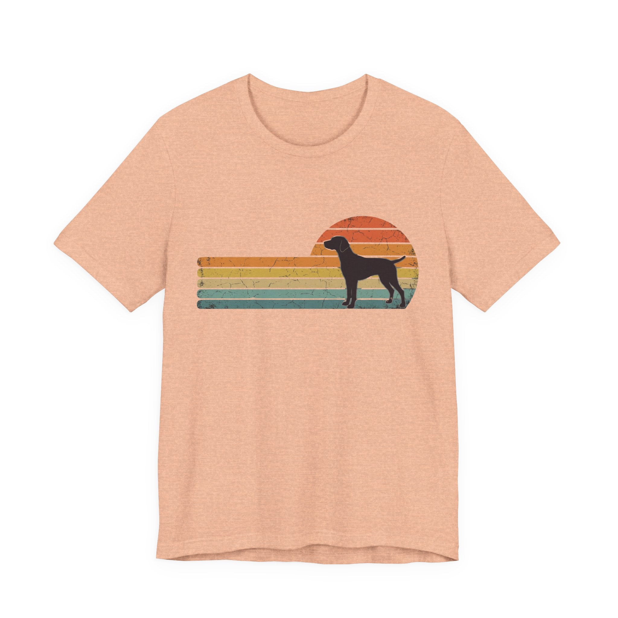 Retro Vizsla Sunset | Dog Lover Graphic Tee