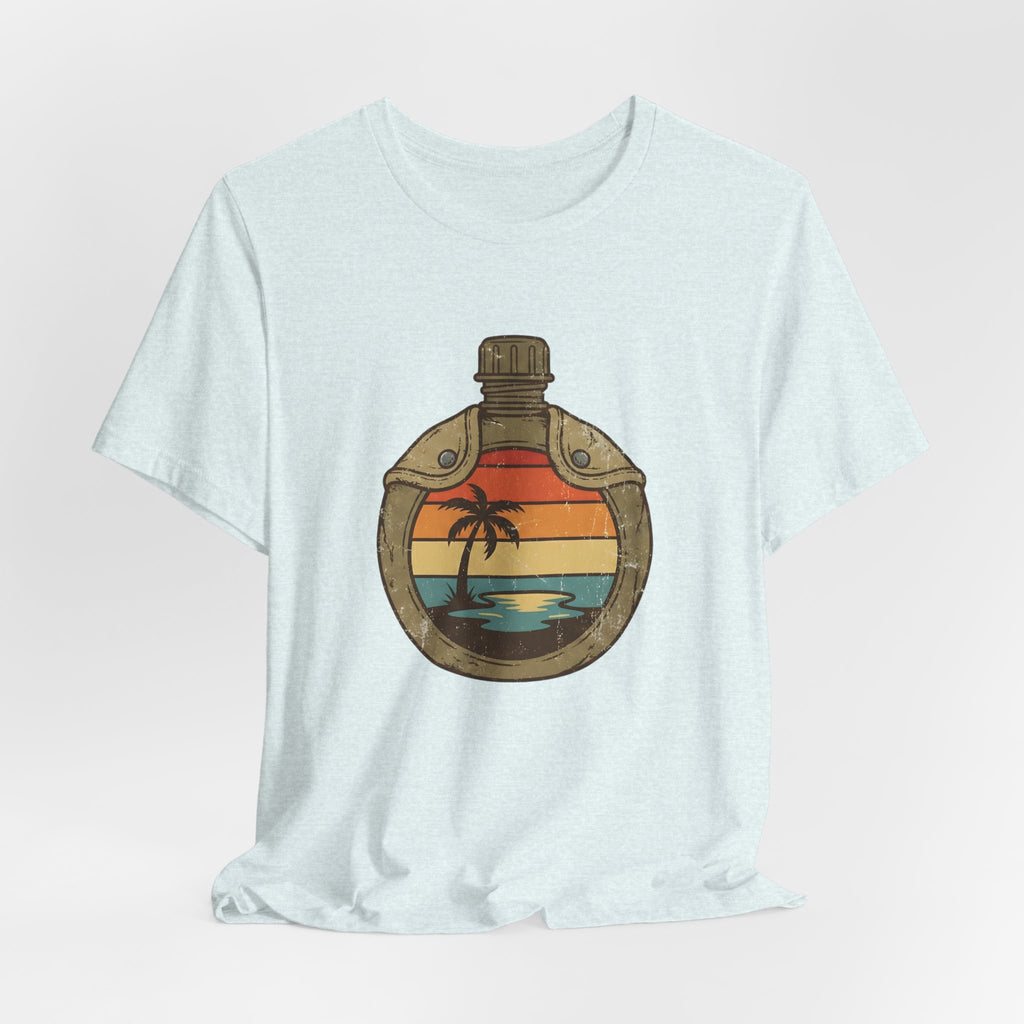 Tropical Island Canteen | Vintage Adventure Graphic Tee