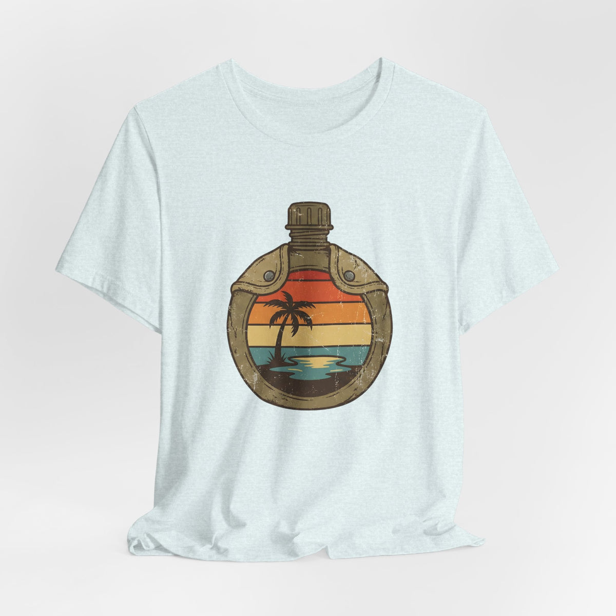 Tropical Island Canteen | Vintage Adventure Graphic Tee