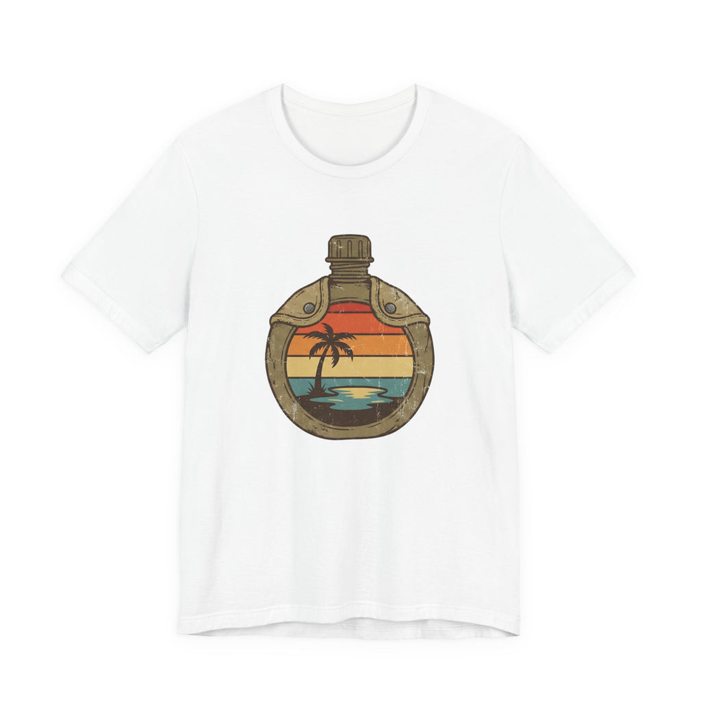 Tropical Island Canteen | Vintage Adventure Graphic Tee