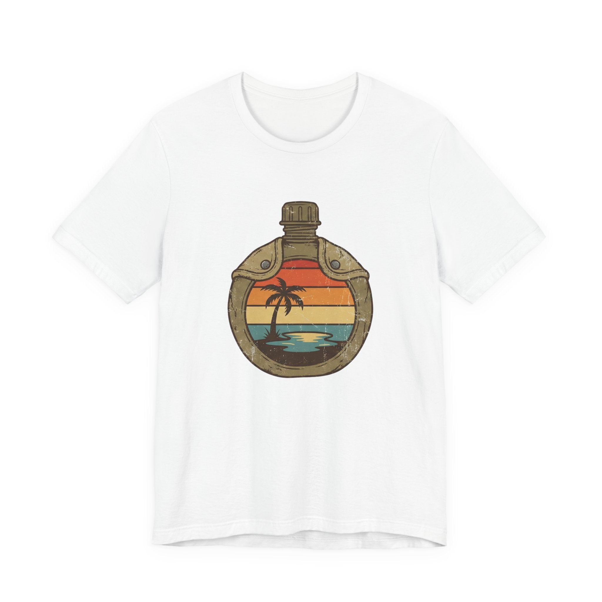 Tropical Island Canteen | Vintage Adventure Graphic Tee