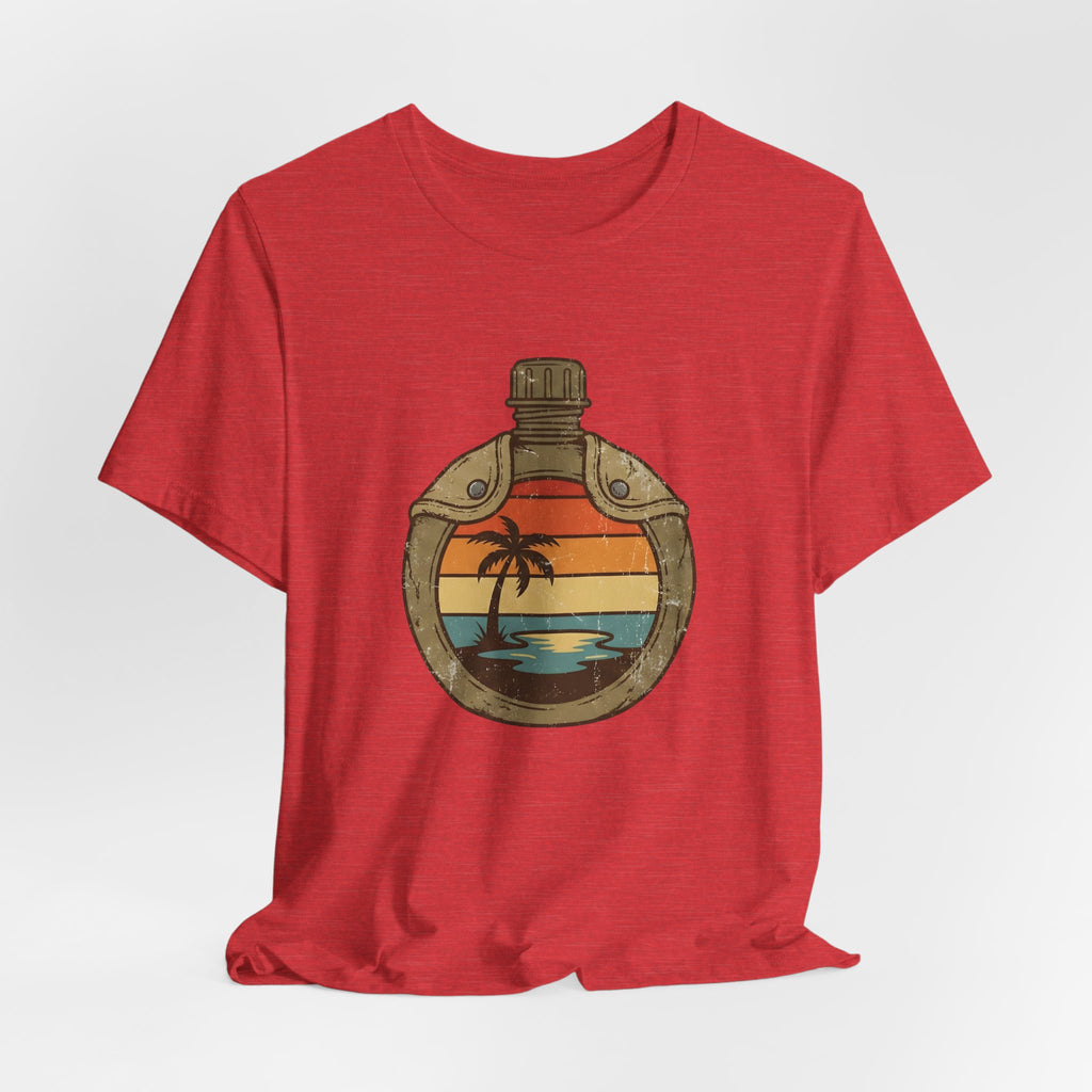 Tropical Island Canteen | Vintage Adventure Graphic Tee