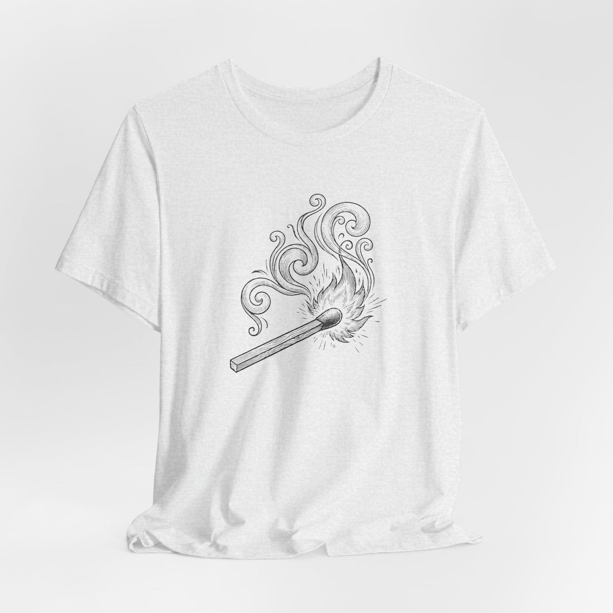 Campfire Spark Swirl | Nature Graphic Tee