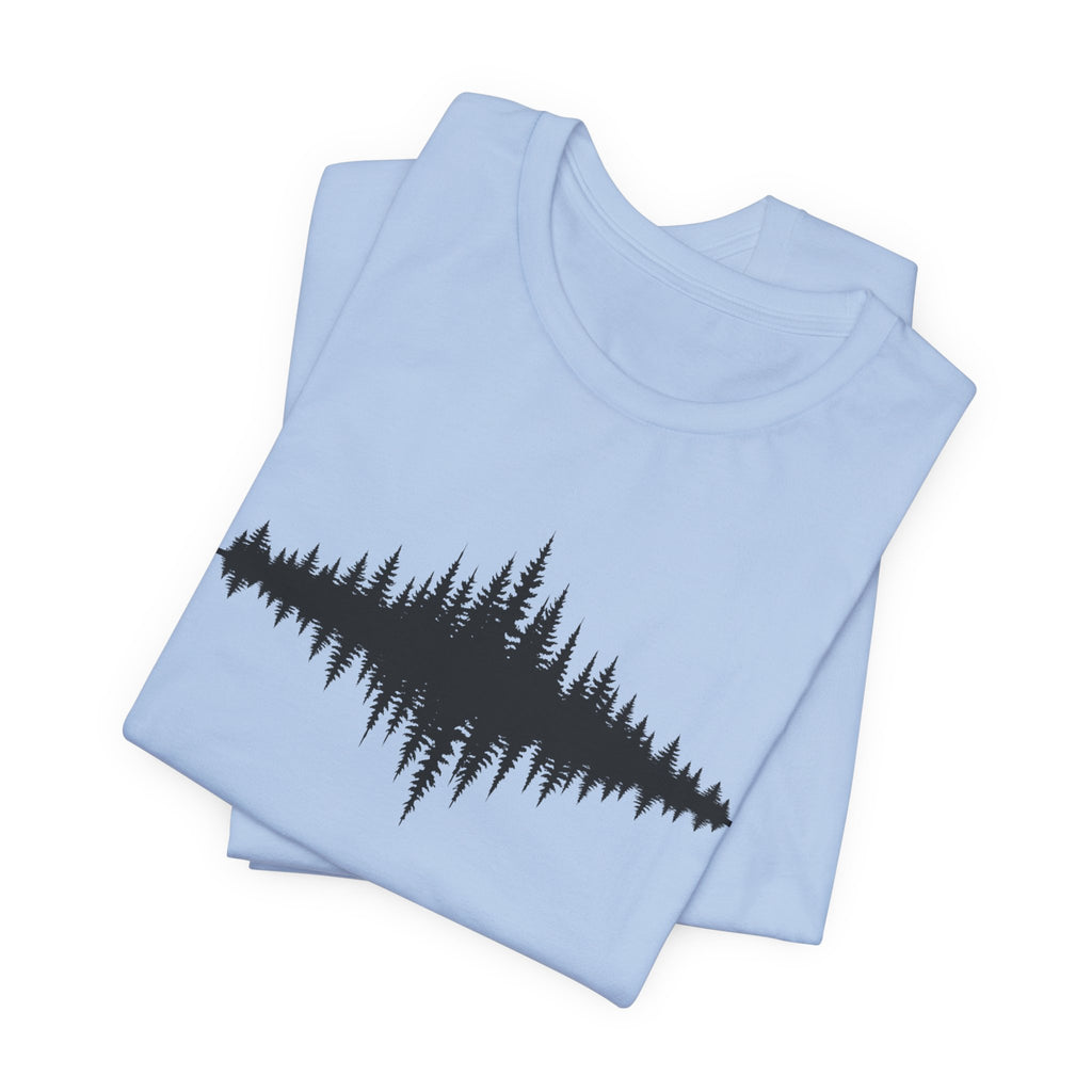 Forest Sound Wave | Nature Graphic Tee
