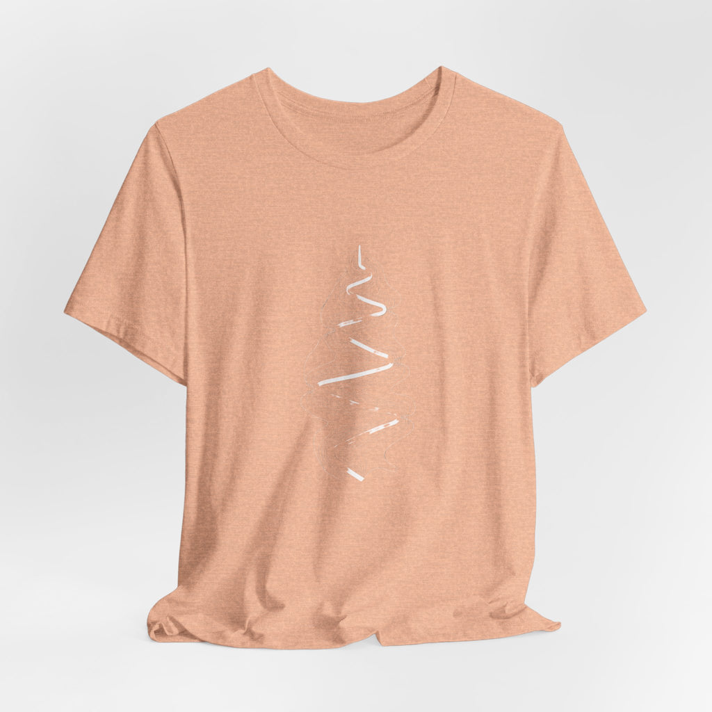 Switchback Trail | Minimalist Topo Line Art Graphic Tee