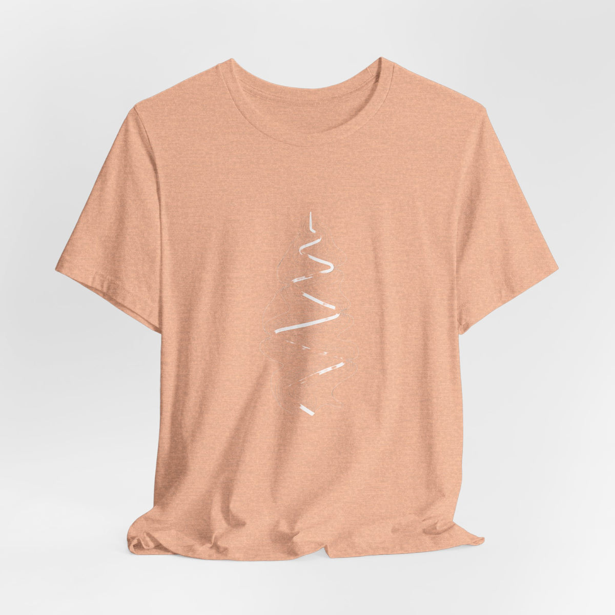 Switchback Trail | Minimalist Topo Line Art Graphic Tee
